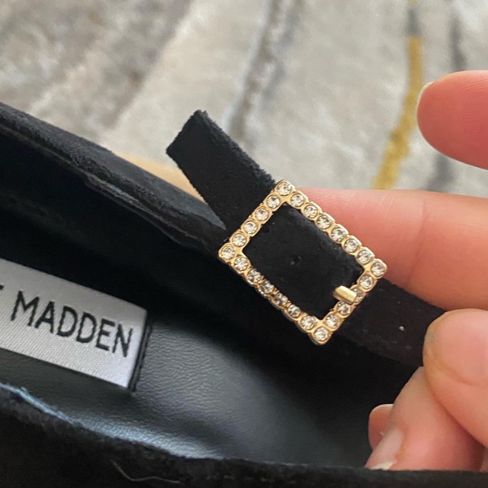 NWT Steve Madden Platform suede shoes. - Picture 3 of 9